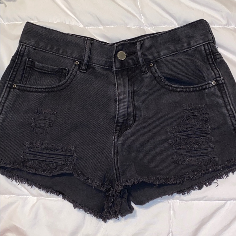 Bullhead high-rise shorts